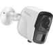 Автономна вулична WiFi камера відеоспостереження Camsoy F1, з датчиком руху та нічним баченням, White 0058 фото 2