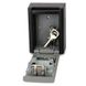 Антивандальный наружный мини сейф для ключей uSafe KS-02 с кодовым замком, Серый 7333 фото 3