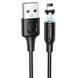 Магнітний зарядний кабель для iPhone/iPad/iPod з USB на Lightning порт Borofone BX41, 2.4A, 1 м 0319 фото 8