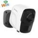 Автономна вулична WiFi камера відеоспостереження Camsoy F1, з датчиком руху та нічним баченням, White 0058 фото 1