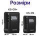 Антивандальний зовнішній міні сейф для ключів uSafe KS-09+, з кодовим замком, настінний, збільшена версія, Чорний 1301 фото 14