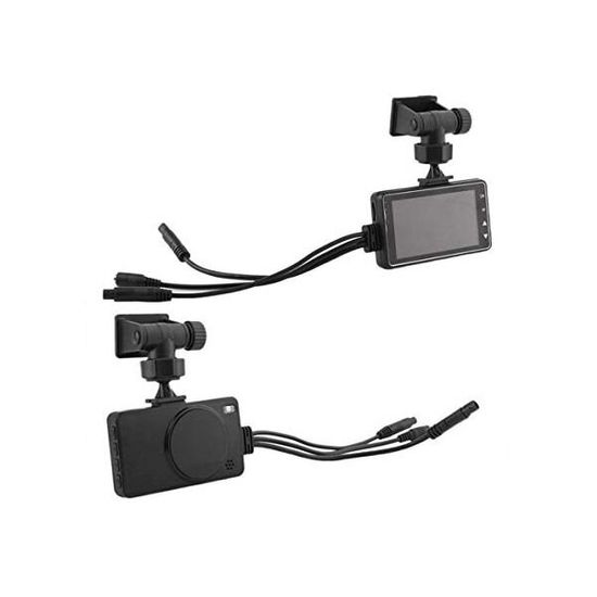 Видеорегистратор для мотоцикла с монитором 3" и двумя камерами 1080P/720P Leshp SE300 3664 фото