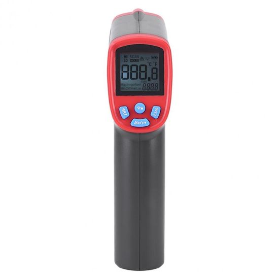 Безконтактний інфрачервоний пірометр UT600 з лазерним цілевказівником, цифровий термометр, від -50 до 550°C 7614 фото
