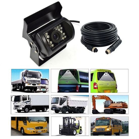 Камера заднего вида Podofo K0069A2P, для грузовых авто, кабель 4pin, IP68, 120° 7272 фото