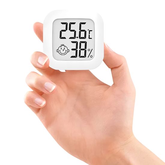 Цифровий електронний термометр - гігрометр UChef CX-0726 для вимірювання температури і вологості в приміщенні 1019 фото