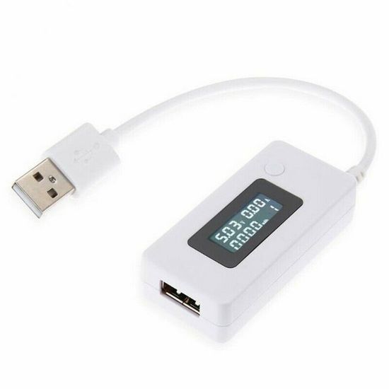 USB тестер емкости, usb вольтметр амперметр Hesai KCX-017 3589 фото