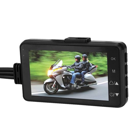Відеореєстратор для мотоцикла з монітором 3" та двома камерами 1080P/720P Leshp SE300 3664 фото