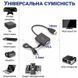 Адаптер, переходник с HDMI на VGA для передачи видео и аудиосигнала Addap HDMI2VGA-01, 1080P