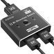 8K HDMI Світч + Розгалужувач двосторонній Bi-Direction Switch на 2 канали Addap HVS-11 | 2в1: перемикач + комутатор 0279 фото 1