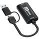 2в1 зовнішня карта відеозахоплення з HDMI на Type-C та USB-A інтерфейси Addap VCC-06, для запису, стримінгу та оцифрування відео, 4K 1096 фото 10