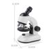 Качественный детский микроскоп для ребенка OEM 1100A-1 с увеличением до 640х, Белый 7662 фото 2
