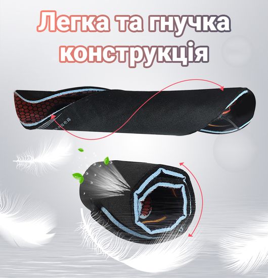 Електронні устілки для взуття з регульованим підігрівом uWarm SE338LB, з 4 типами живлення, дихаючі, розмір 36-46 7646 фото