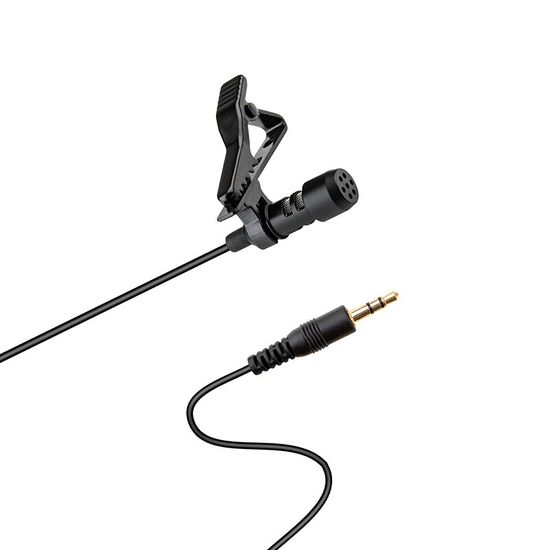 Петличный микрофон с клипсой Savetek M1, 3 pin, для записи с диктофонов и компьютеров 7262 фото