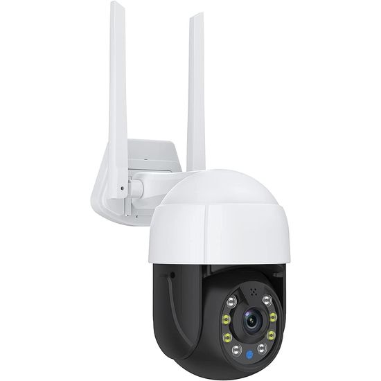 Вулична поворотна PTZ IP камера відеоспостереження USmart OPC-03w, з датчиком руху, LED та ІЧ підсвічуванням, 3 МП, WiFi + LAN, Tuya 0138 фото