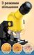 Качественный детский микроскоп для ребенка OEM 0046A с увеличением до 1200х, Желтый 7663 фото 8