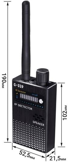 Детектор жучков и прослушки Protect G319, 1 МГц - 8 ГГц 7235 фото