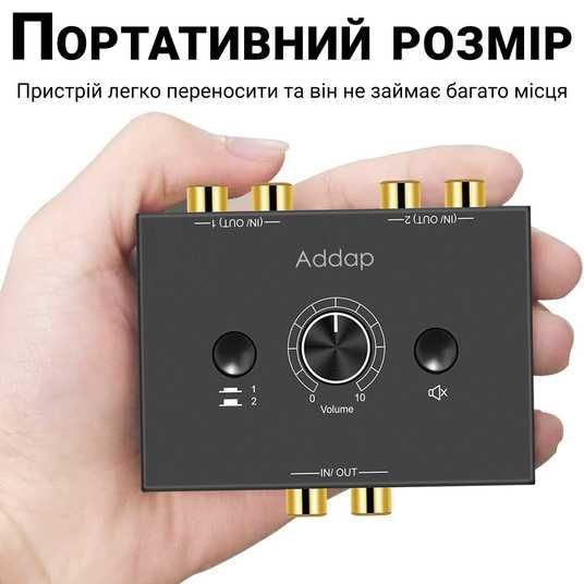 リバーブユニットRCA仕様DSP Ver.2 高音質モデル　ゴールドノブ RCA звуковой разветвитель переключатель двунаправленный Addap AS
