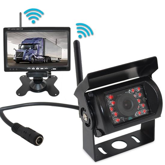 Паркувальна WiFi камера заднього виду Podofo F0503 для вантажних автомобілів, додаток iOS / Android 7569 фото