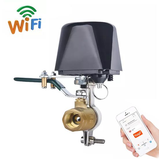 Розумний Wi-Fi електропривід | сервомотор для кульового крану USmart SM-01w, з підтримкою Tuya, DN15, 1/2 " 7433 фото