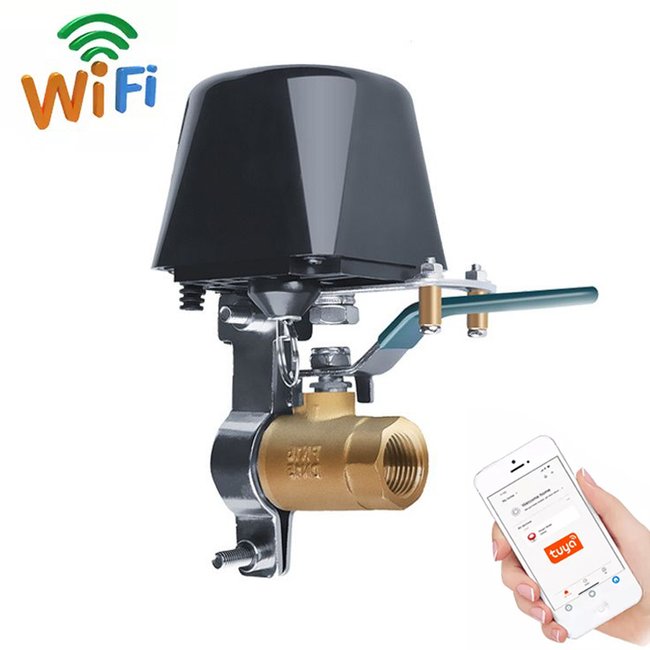 Розумний Wi-Fi електропривід | сервомотор для кульового крану USmart SM-01w, з підтримкою Tuya, DN15, 1/2 " 7433 фото
