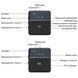 Подвійна бездротова радіосистема з 2-ма петличними мікрофонами Savetek P36-2 Lightning, петличка для iPhone/iPad 1225 фото 4