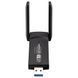 Двохдіапазонний мережевий USB Wi-Fi + Bluetooth адаптер Addap UWA-07 , бездротова мережева карта, 2.4/5GHz, 1300 Mbps 1176 фото 14