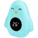 Дитячий термометр для ванної в формі пінгвіна UChef BT-03 для вимірювання температури води, Блакитний