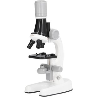 Дитячий мікроскоп для дитини з 1200х збільшенням OEM 1012A-1 для наукових досліджень, Білий 1099 фото