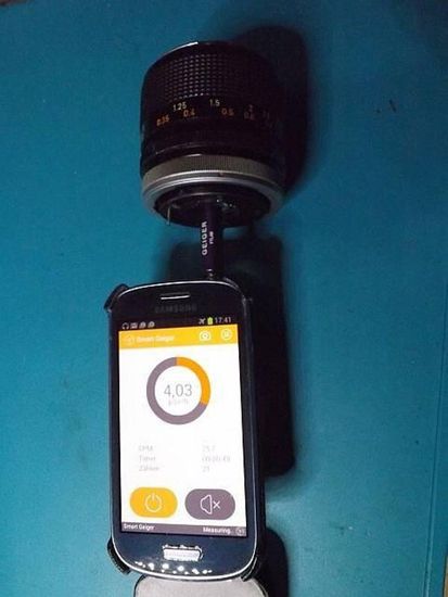 Дозиметр для смартфона FTLAB Smart Geiger FSG-001, для измерения радиации предметов (не измеряет общий фон) 7338 фото