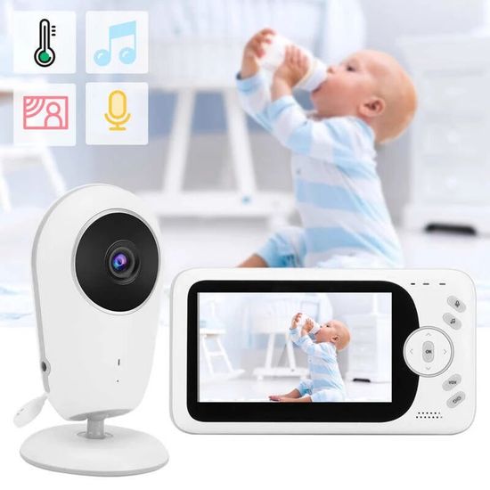 Беспроводная видеоняня с двусторонней аудиосвязью Baby Monitor VB608, с датчиком температуры 7570 фото