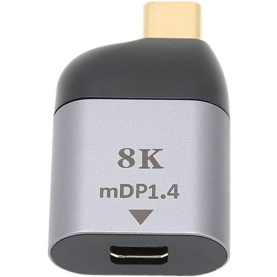 Адаптер, конвертер с Type-C на mini DisplayPort (mDP1.4) для передачи 8K/60Hz видео Addap UC2MDP-01, переходник для ноутбука, проектора, телевизора