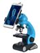 Качественный детский микроскоп для ребенка OEM BG002 с увеличением до 1200х, Голубой 7664 фото 3
