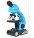 Качественный детский микроскоп для ребенка OEM BG002 с увеличением до 1200х, Голубой 7664 фото 4