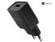 МЗП / USB зарядка - блок живлення Borofone BA19A, 5V, 1.0A, Чорний 7236 фото 3