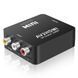 Конвертер відеосигналу AV to HDMI відео + аудіо Full HD 1080P Addap AV2HDMI-01