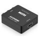Конвертер відеосигналу AV to HDMI відео + аудіо Full HD 1080P Addap AV2HDMI-01