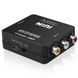 Конвертер відеосигналу AV to HDMI відео + аудіо Full HD 1080P Addap AV2HDMI-01