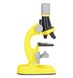 Детский микроскоп для ребенка с 1200х увеличением OEM 1012A-1 для научных исследований, Желтый 1100 фото 4
