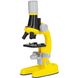Детский микроскоп для ребенка с 1200х увеличением OEM 1012A-1 для научных исследований, Желтый 1100 фото 1