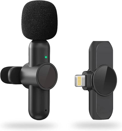 Бездротовий петличний Lightning мікрофон Savetek P28 для iPhone, iPad, Macbook, 2.4 ГГц 0151 фото