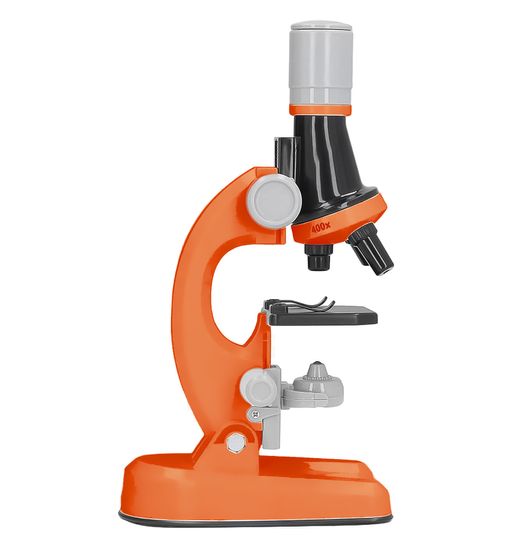 Дитячий мікроскоп для дитини з 1200х збільшенням OEM 1013A-1 для наукових досліджень, Помаранчевий 1101 фото