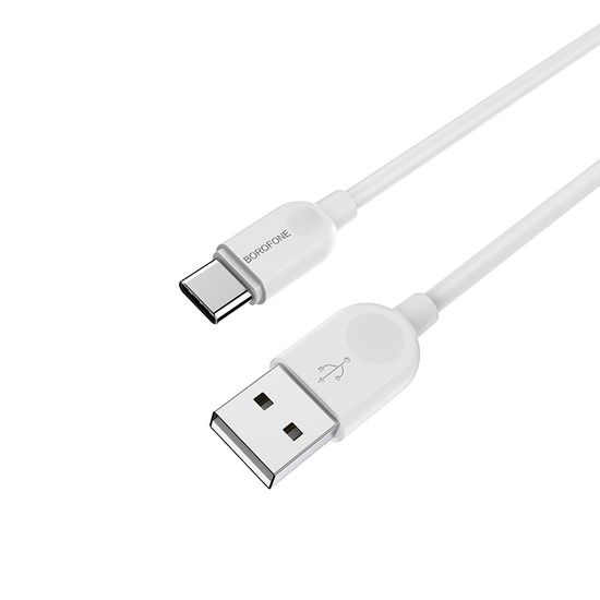 USB - Type-C кабель для смартфона Borofone BX14, 2.4A, Белый, 2m 0020 фото