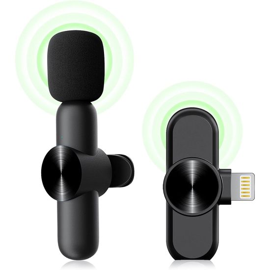 Беспроводной петличный Lightning микрофон Savetek P28 для iPhone, iPad, Macbook, 2.4 ГГц 0151 фото