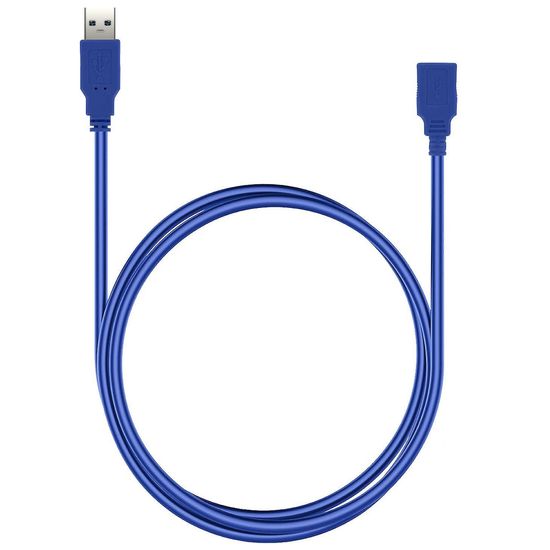 Кабель удлинитель для USB порта Addap UM2F-01, USB 3.0 Male to USB 3.0 Female, 5 Гбит/с, 1 метр 0196 фото