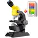 Детский научный набор: микроскоп OEM 0046A до 1200х + биологические образцы 7666 фото 1