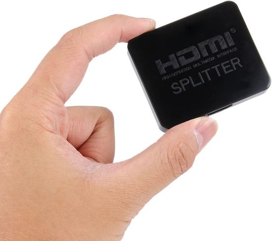Двухпортовый HDMI сплиттер на 2 выхода Addap HVS-07, активный видеоразветвитель, 4К 0113 фото