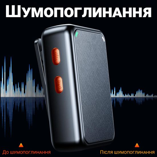 Бездротовий петличний мікрофон Savetek P38 Lightning, радіо петличка для iPhone/iPad, 20 м 1229 фото