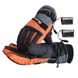 Зимние перчатки с подогревом лыжные uWarm GF0126 с аккумуляторами 2000mAh, до 4-х часов, размер M, оранжевые 6248 фото 5