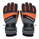 Зимние перчатки с подогревом лыжные uWarm GF0126 с аккумуляторами 2000mAh, до 4-х часов, размер M, оранжевые 6248 фото 2
