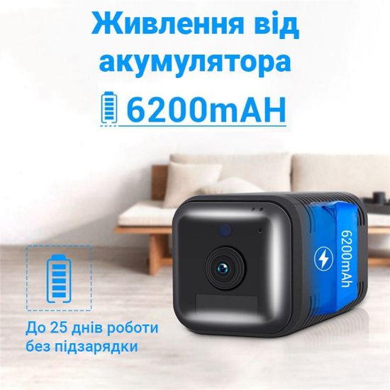 4G мини камера Escam G20 с аккумулятором 6200 мАч, датчиком движения и ночной подсветкой 7527 фото